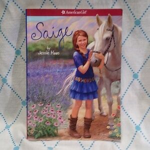 👧American Girls Saige Junior Fiction Children's Chapter Book Homeschool